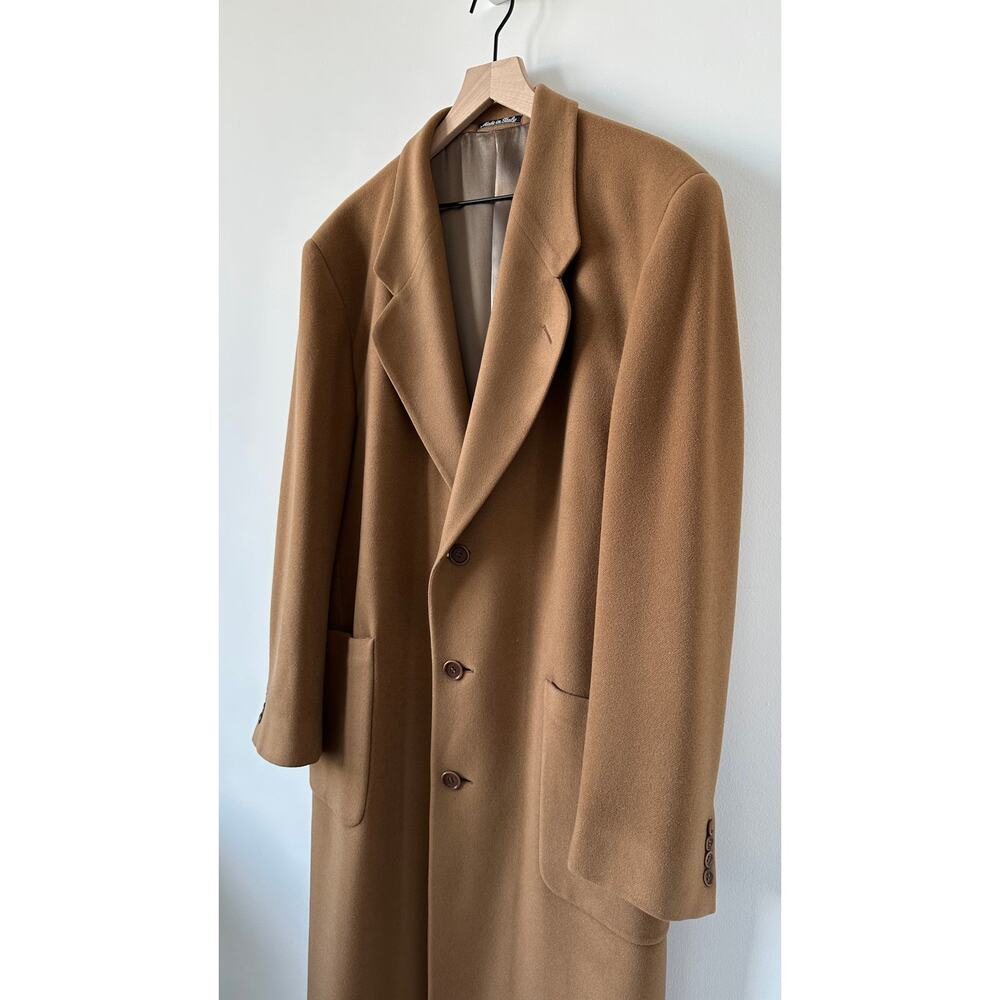 VALENTINO Vintage 1980's Wool Maxi Coat Size IT40 - Picture 12 of 16